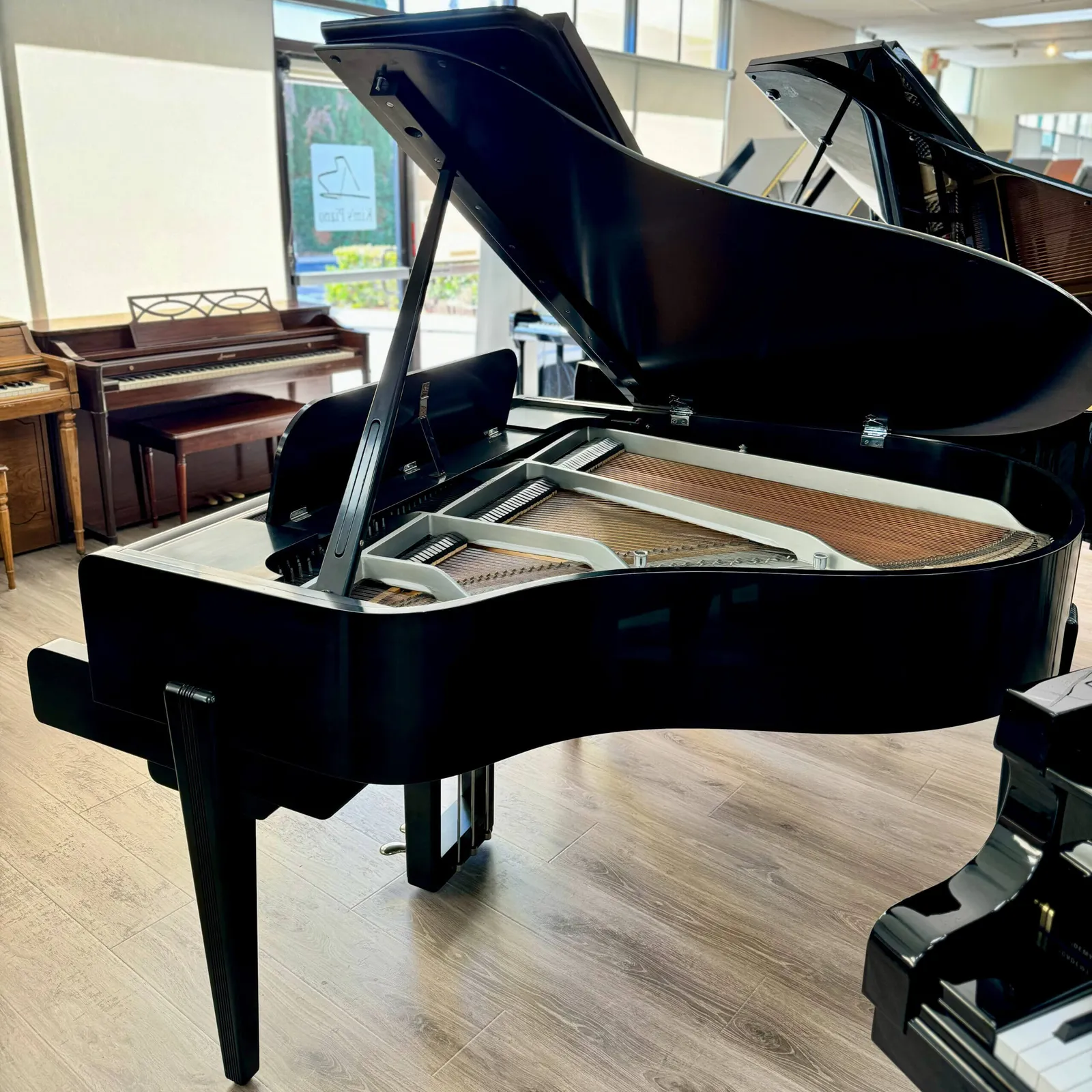 rare 1943 art deco steinway sons model s baby grand piano ebony satin