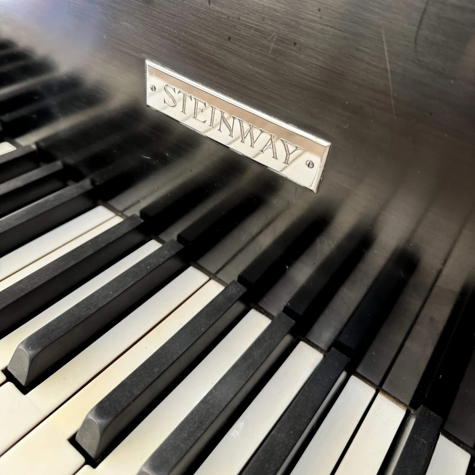 rare 1943 art deco steinway sons model s baby grand piano ebony satin
