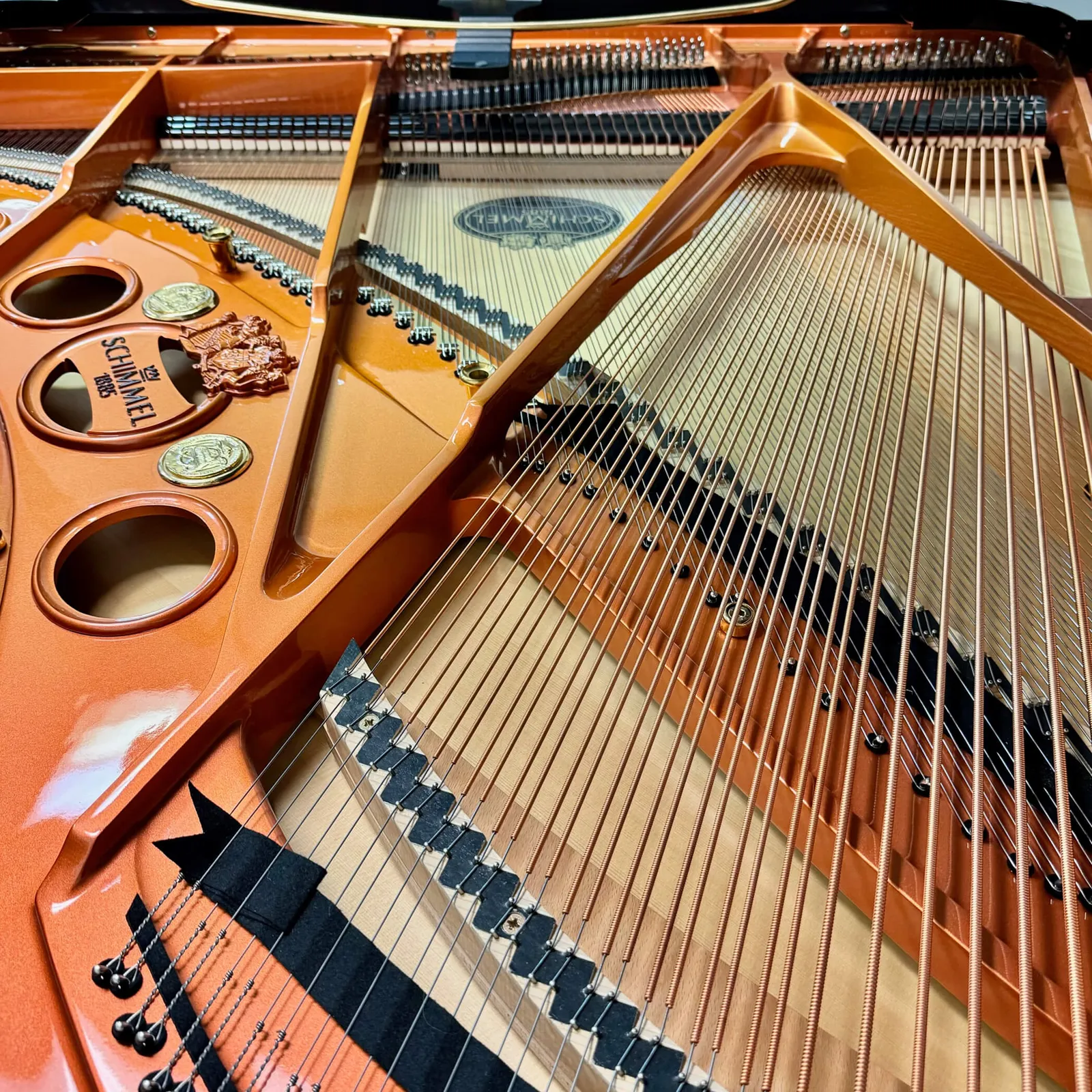 schimmel konzert series sp189 concert grand piano ebony polish