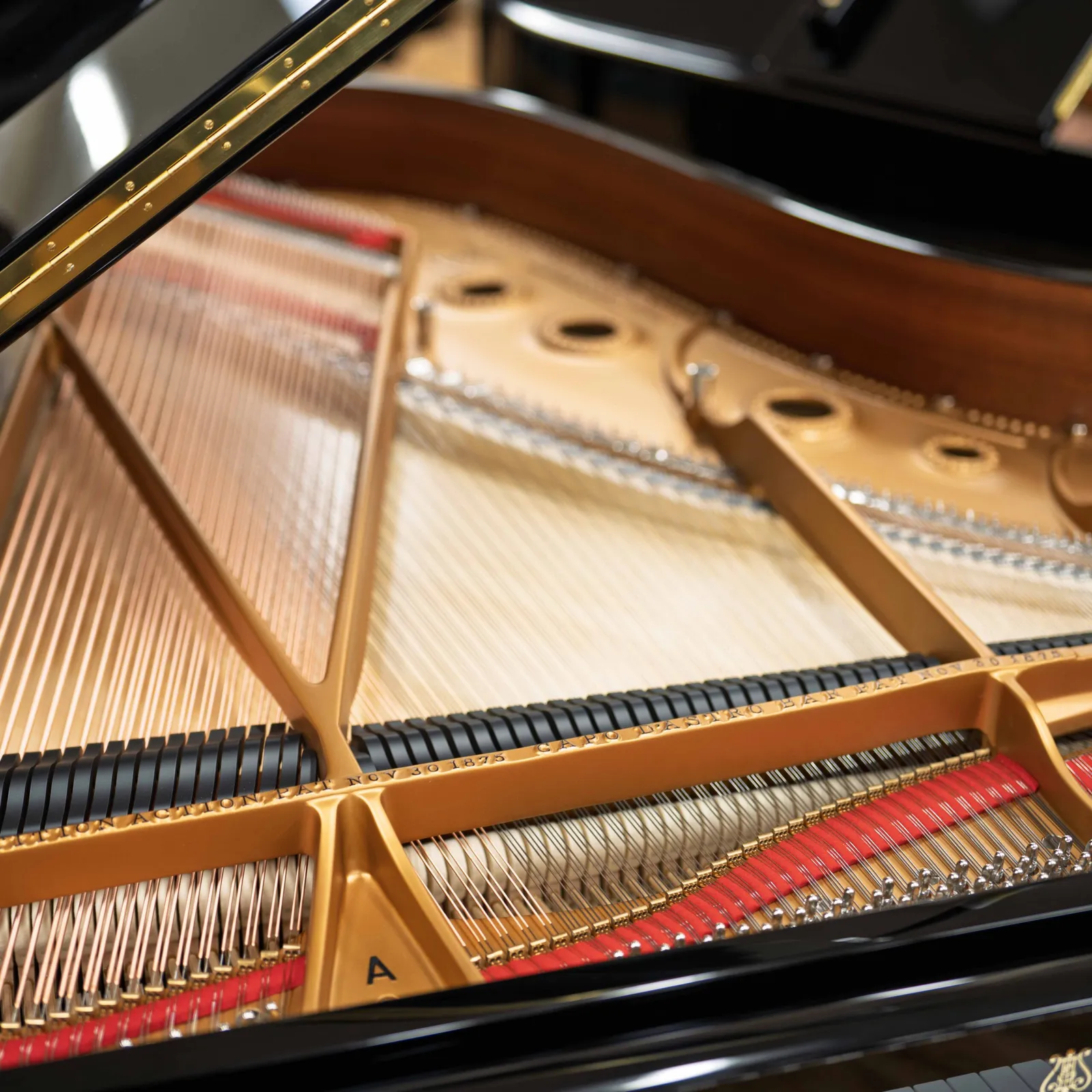 steinway sons model a grand piano ebony polish