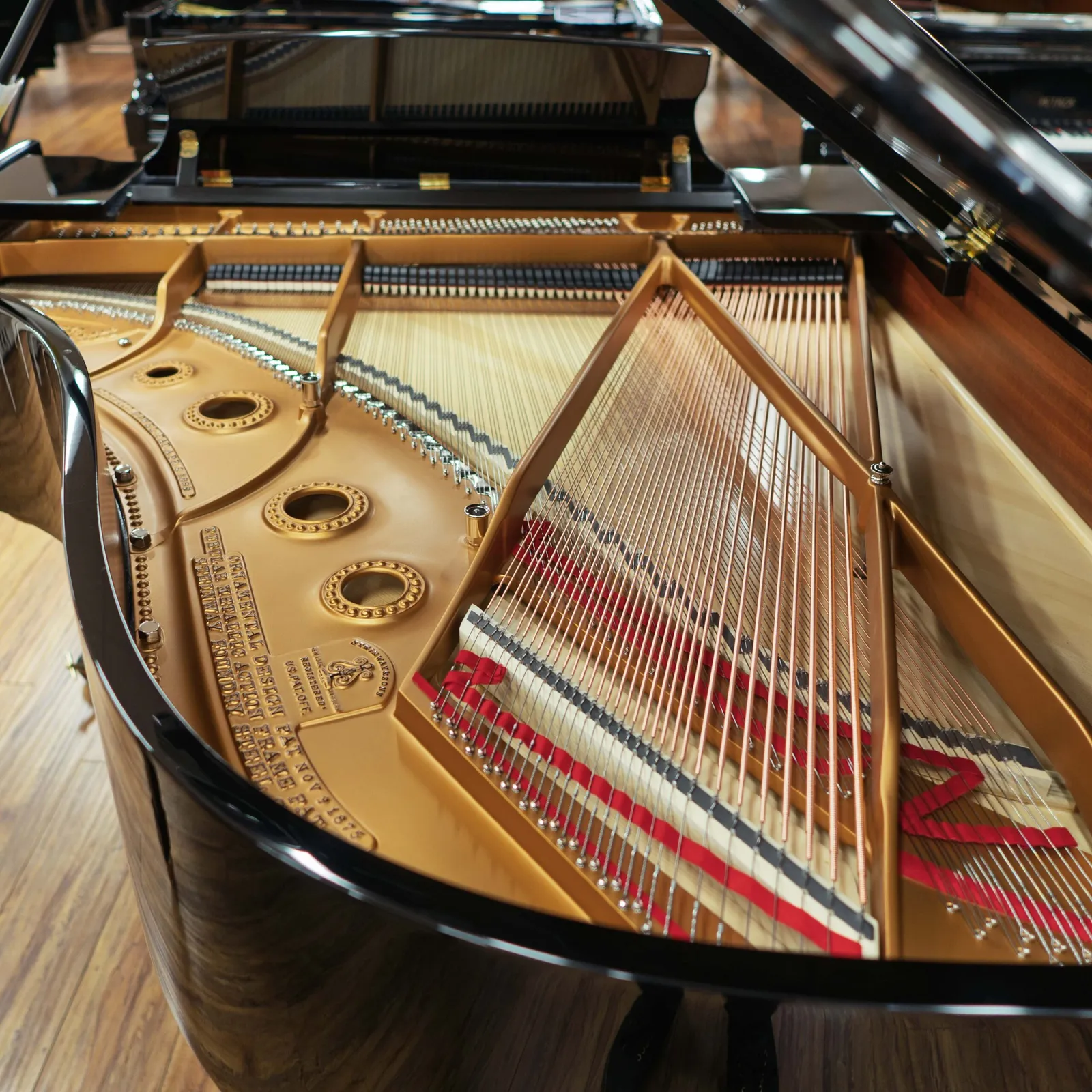 steinway sons model a grand piano ebony polish