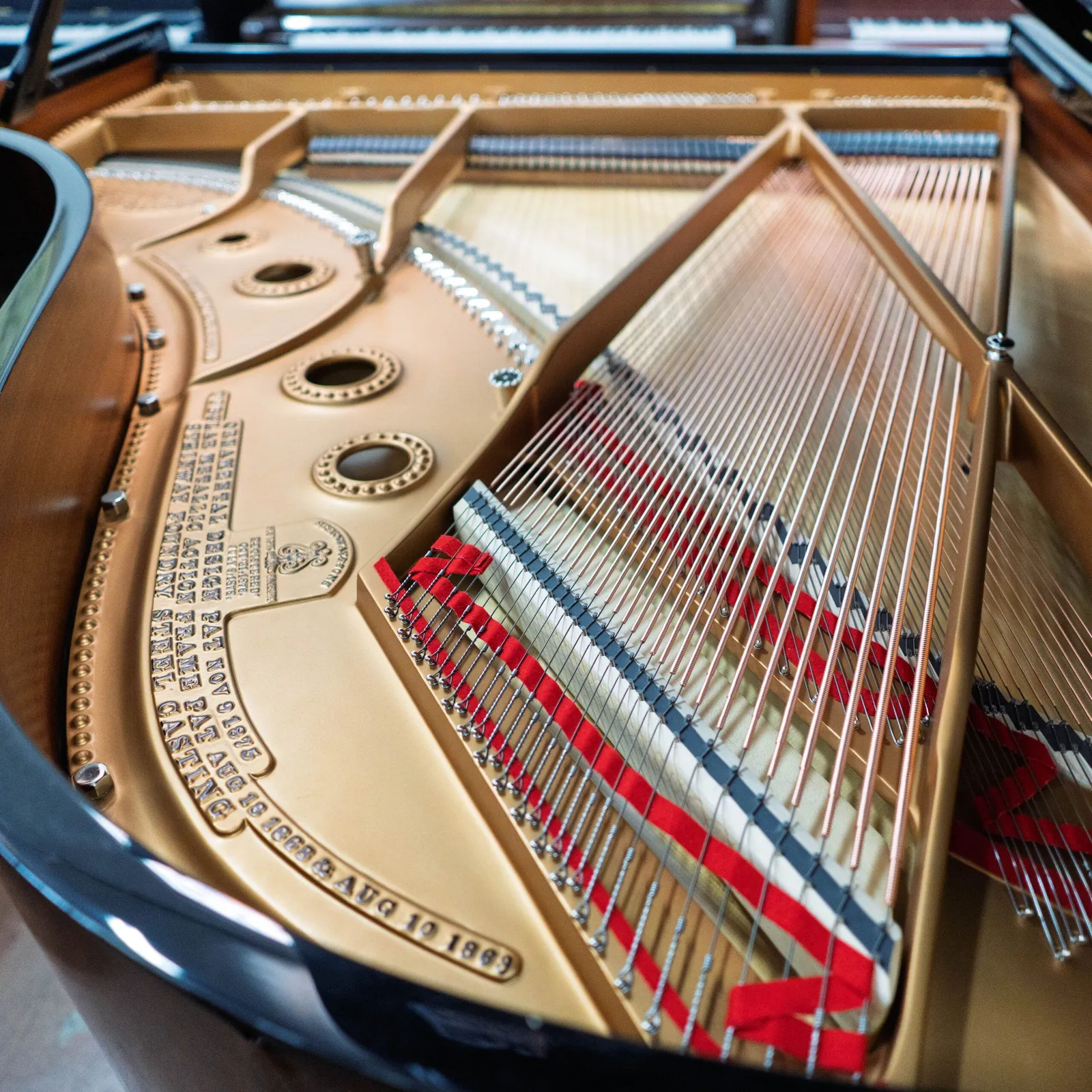 steinway sons model a salon grand piano ebony polish