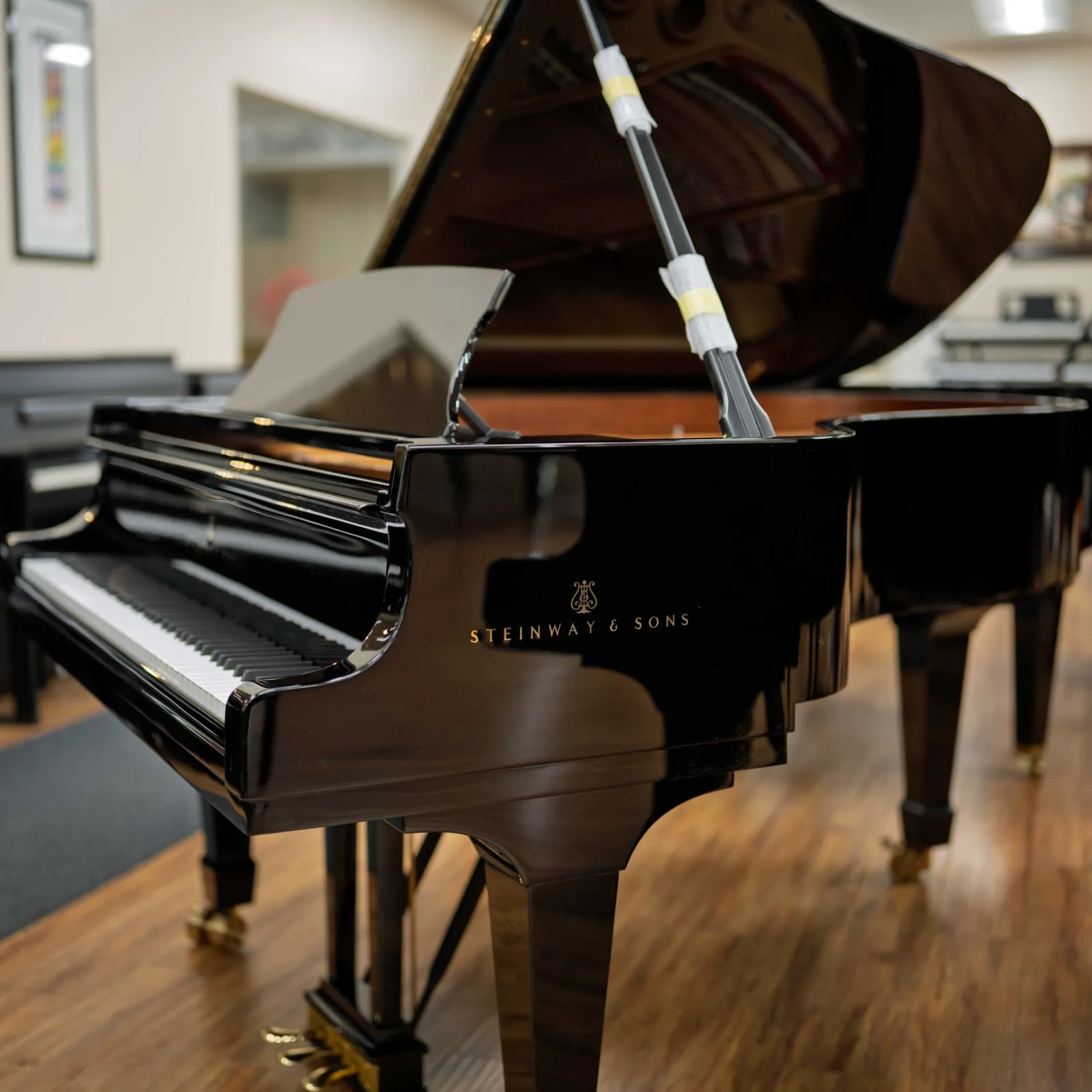 steinway sons model a3 grand piano ebony polish