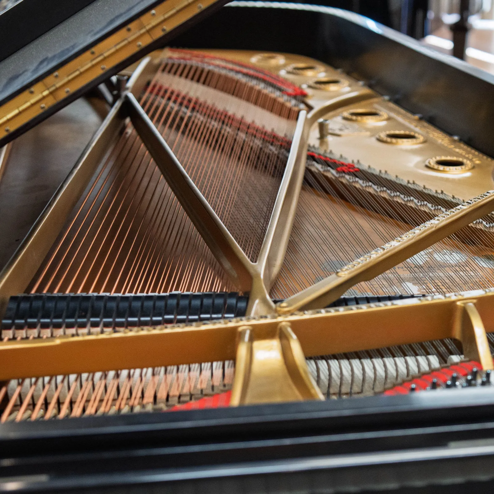 steinway sons model d concert grand piano ebony satin