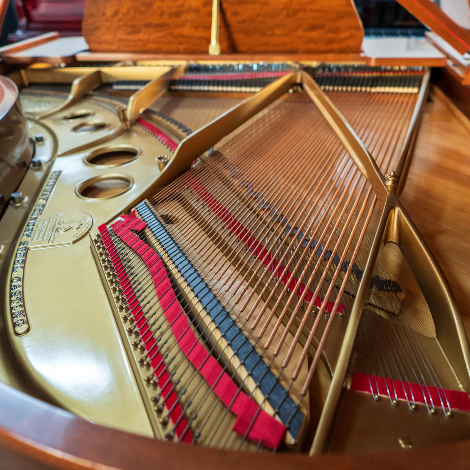 steinway sons vintage model o living room grand piano walnut satin