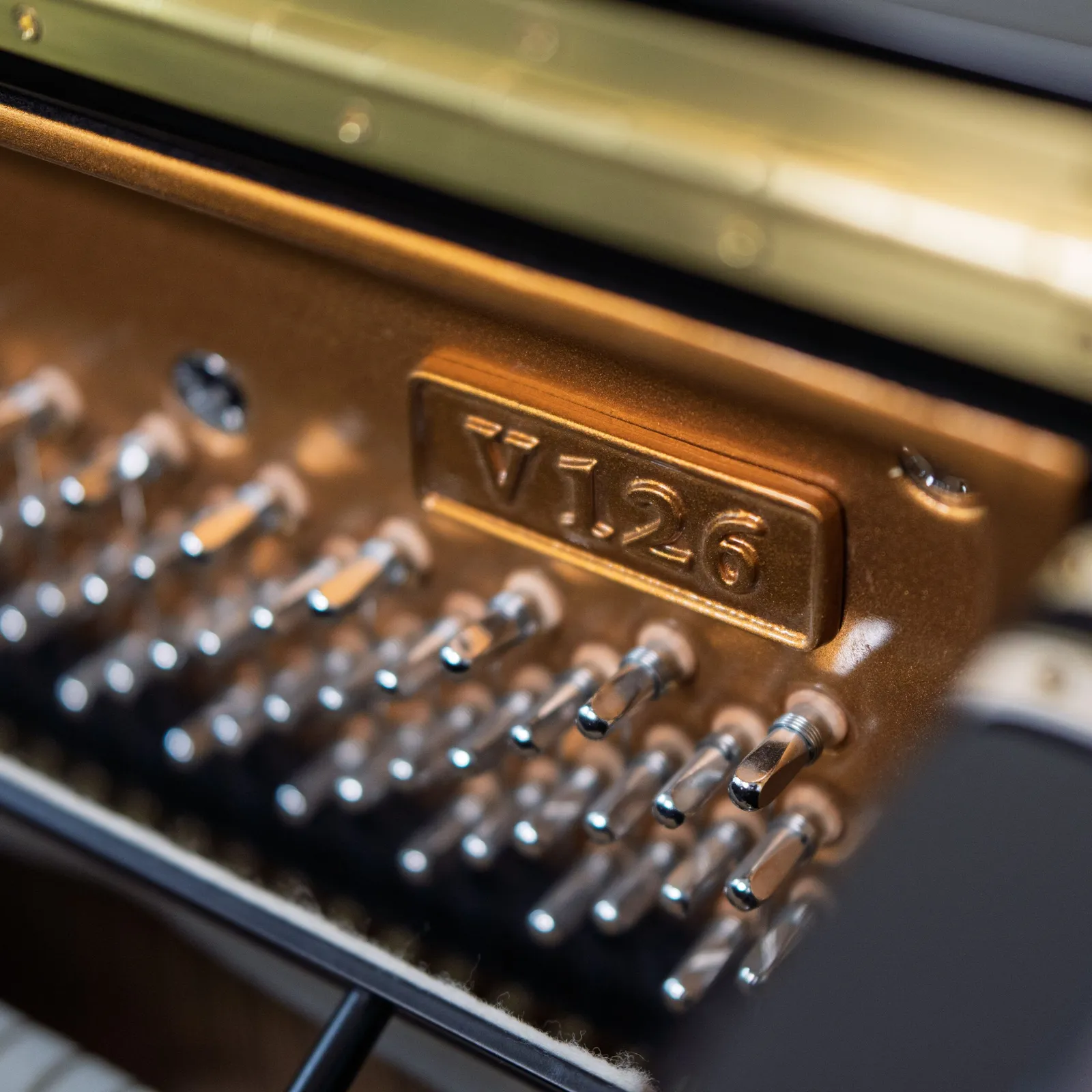 w hoffmann vision v 126 upright piano ebony polish