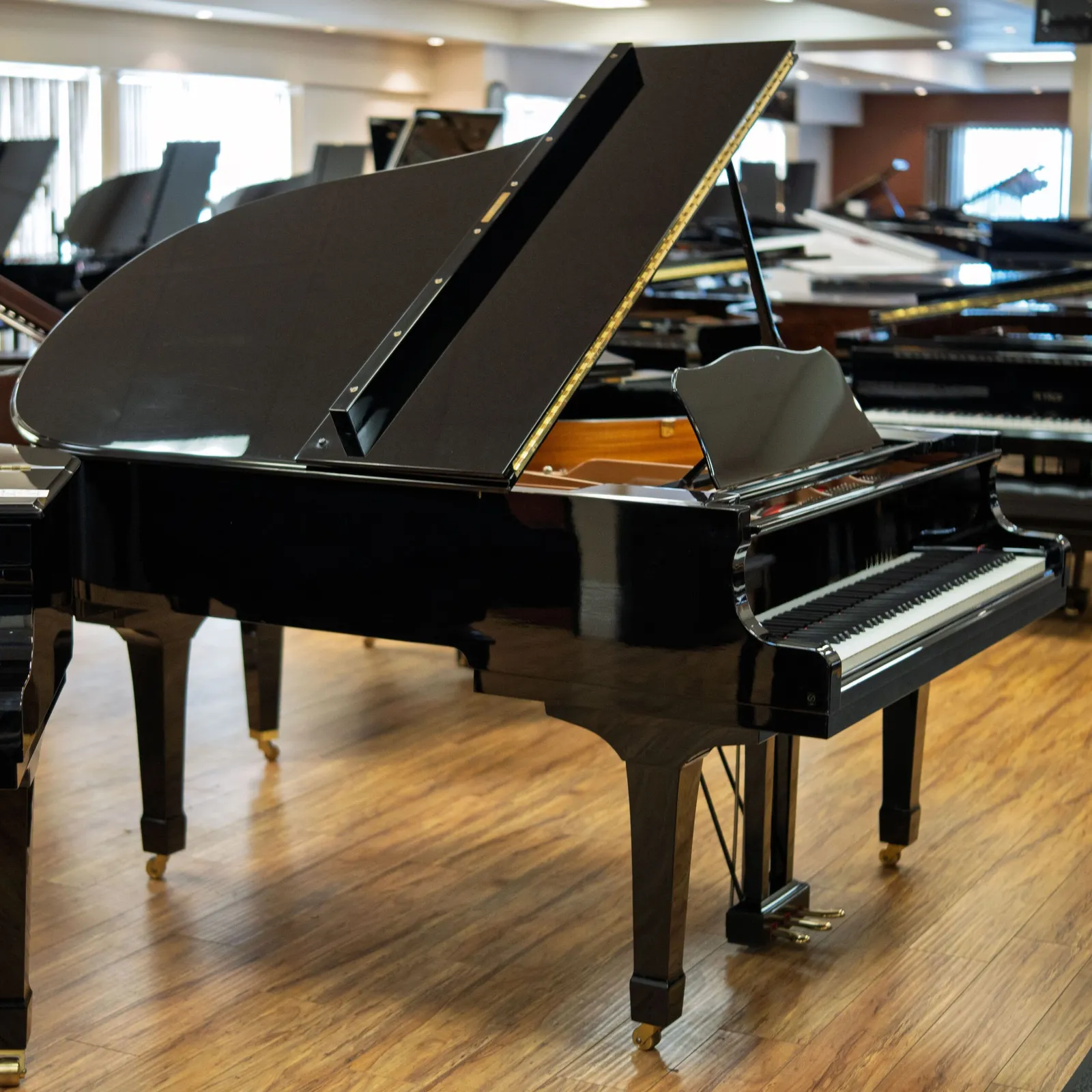 yamaha c series c3 grand piano ebony polish