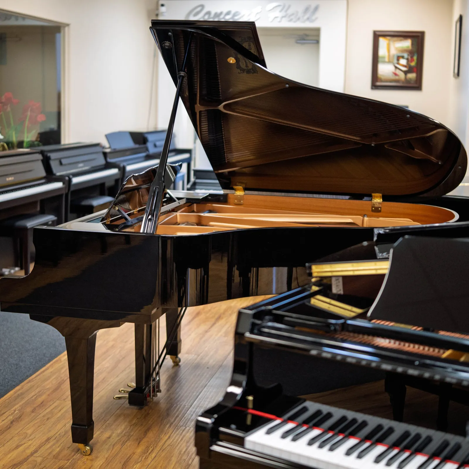 yamaha c series c3 grand piano ebony polish