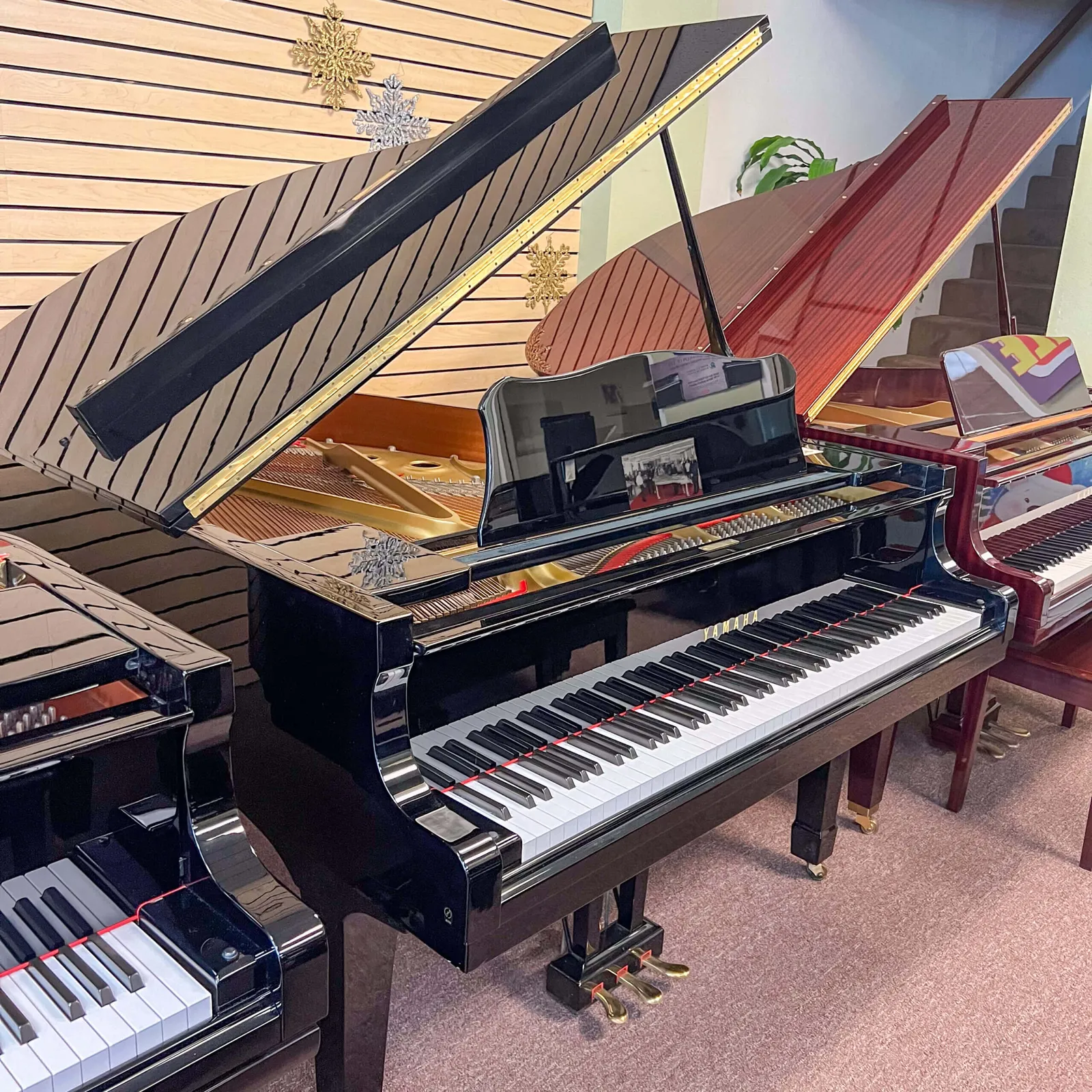 yamaha g2 grand piano ebony polish
