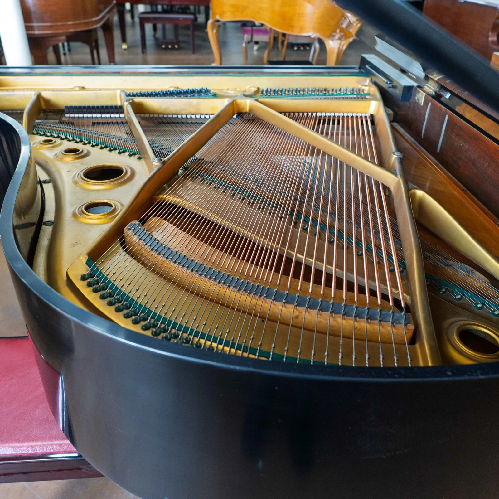 yamaha g2 grand piano vintage ebony satin