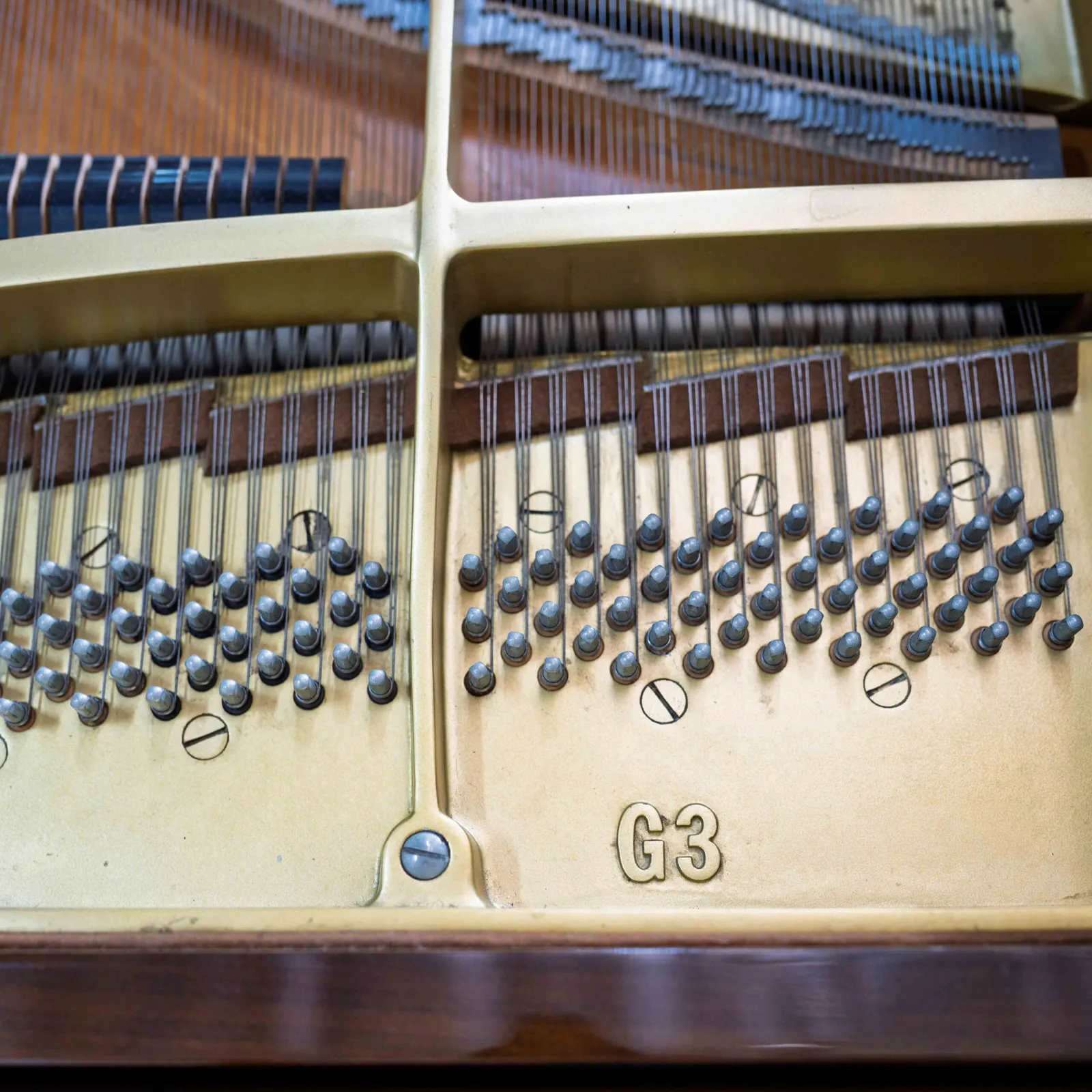 yamaha g3 grand piano mahogany