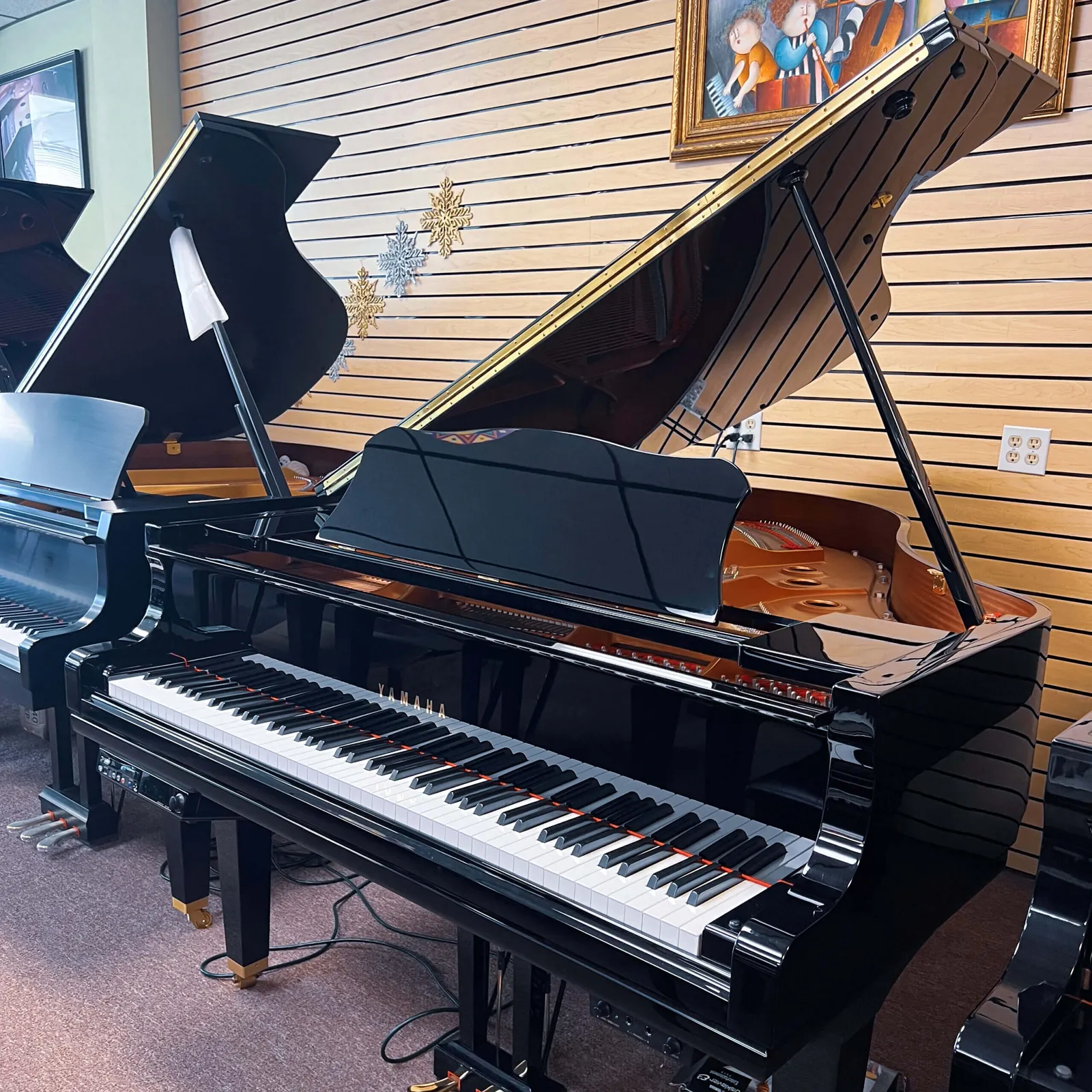 Yamaha GC2 Disklavier Player Grand Piano Ebony Polish