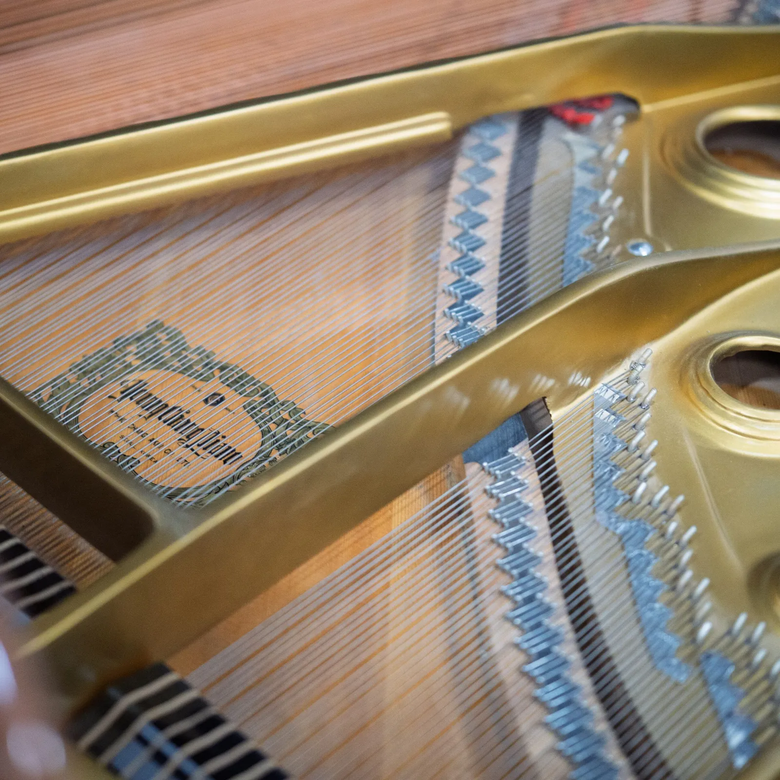 young chang g 185 grand piano walnut polish