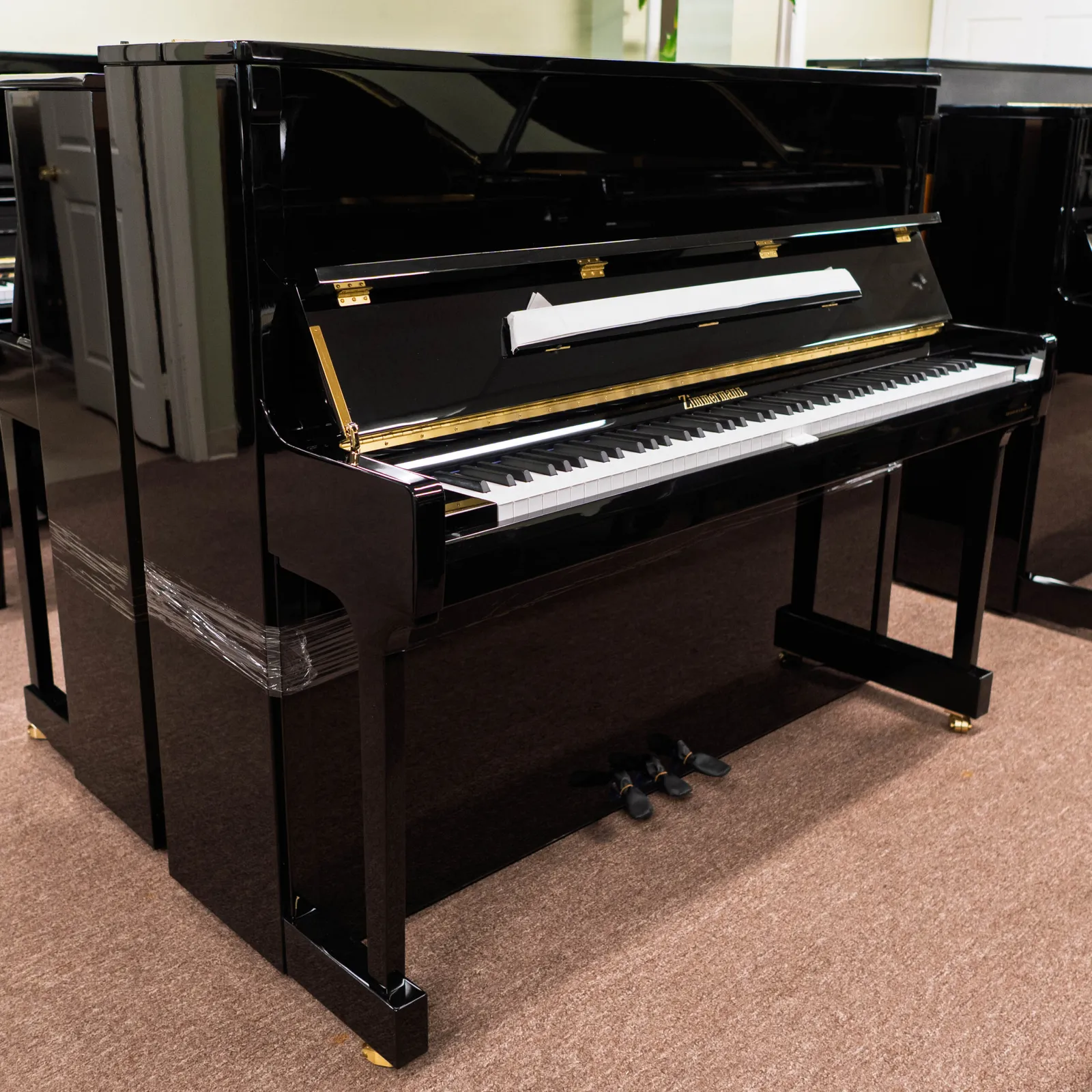 zimmermann studio s 6 upright piano
